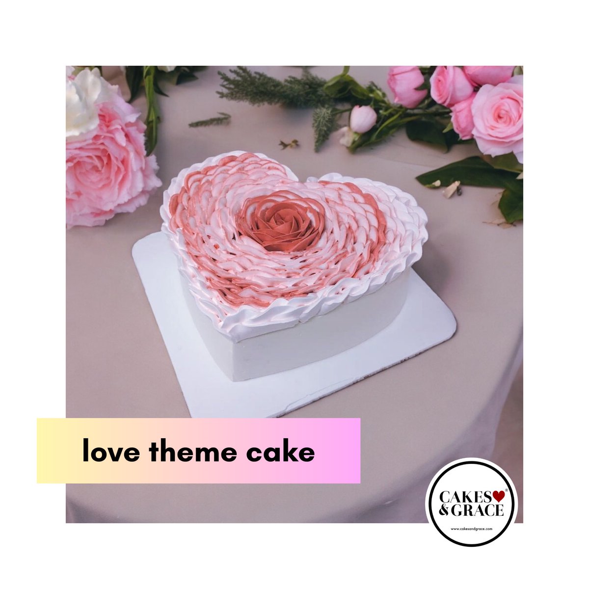 CakesAndGraceIN's tweet photo. 💖🍰
Dig into this love-themed cake – it’s like a big hug in every bite! Sweet lovin’! 🍰💕
—
Get your imagination designed only at @cakesandgracein 
—
☎️: +91 9040 506 506
🛍: https://t.co/UboyrwiaD3
—
#spreadlove #cakesandgrace
#lovethemecake #designercakes #cakeoftheday https://t.co/tYlejjeRPQ