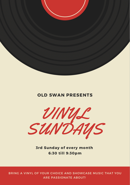 VINYL SUNDAY!
we are inviting people down for night of showing your musical interests! bring a vinyl have a chat and a few ales !! #SundayFunday #oldswaninn #llantwitmajor