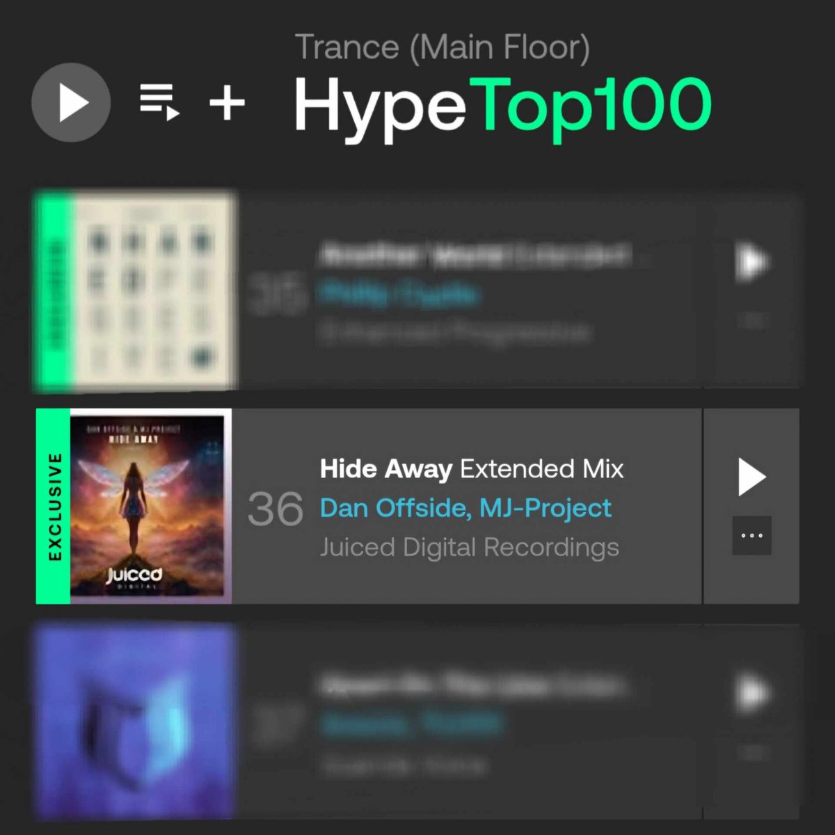 Climbing to no. 36 in the @beatport trance hype chart Dan Offside & MJ Project - Hide Away Buy here: juiceddigital.ampsuite.com/releases/links… Released by: Juiced Digital #trance #trancefamily #fypシ゚ #techtrance #upliftingtrance #juicedpure #releaseday #beatport #juiceddigital #vocaltrance
