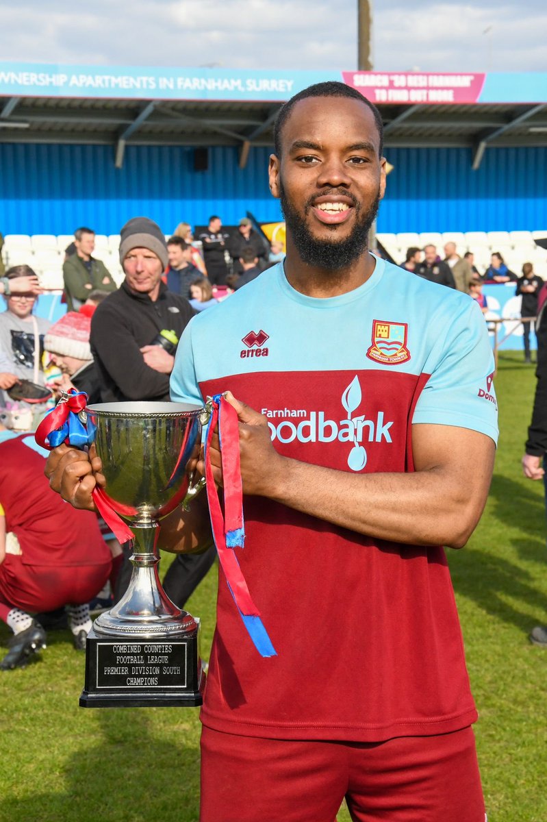 A time was had yesterday. What a group of players to do it with. Done but not finished. @FarnhamTownFC