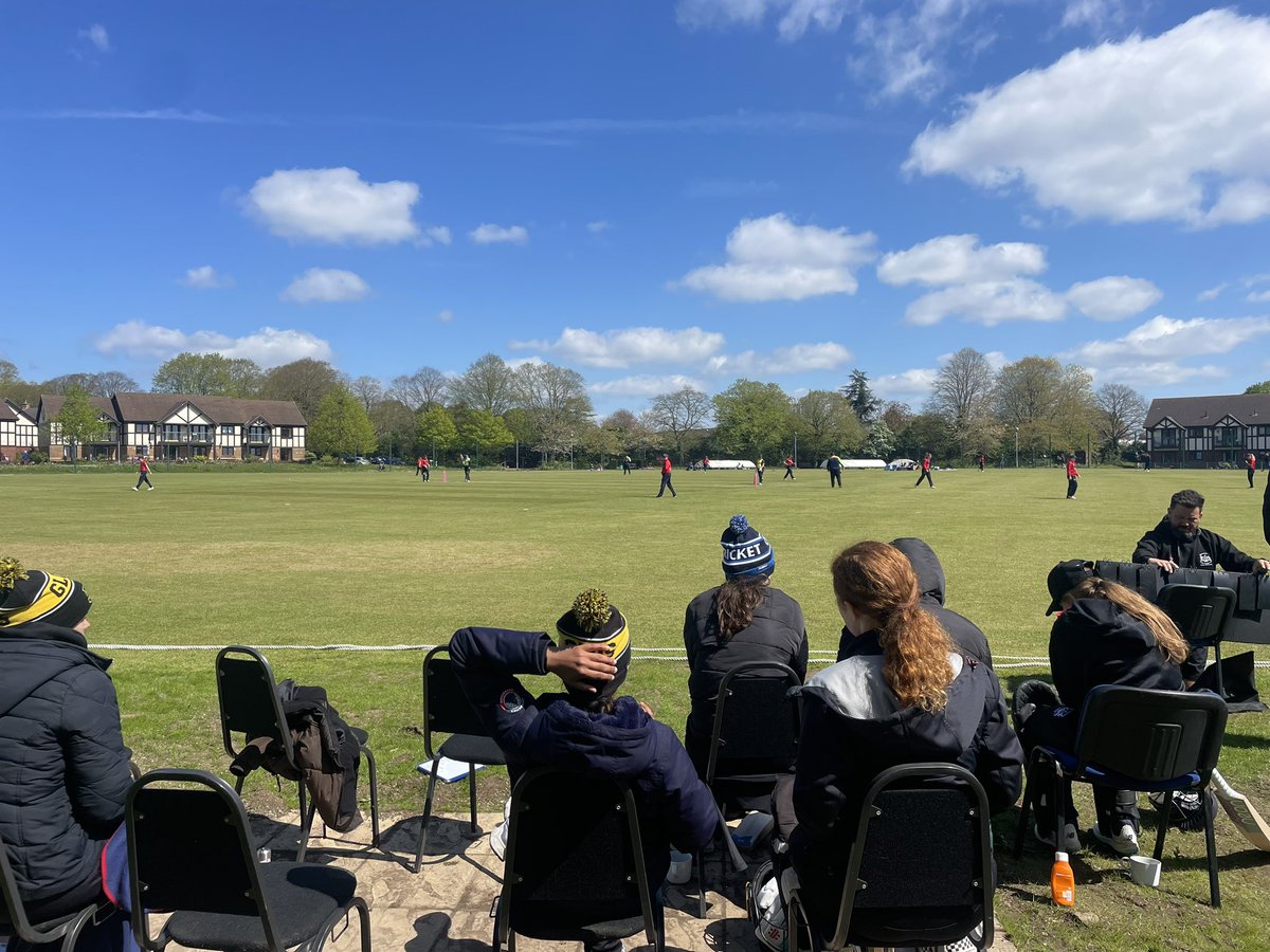 Our @gloswomenscrick game against @cricketwales_wg is well underway. Huge thanks to our hosts @BishopstonCC for making such an amazing effort to get the game on today and the fantastic club volunteers who have been present from early doors 💪🏻