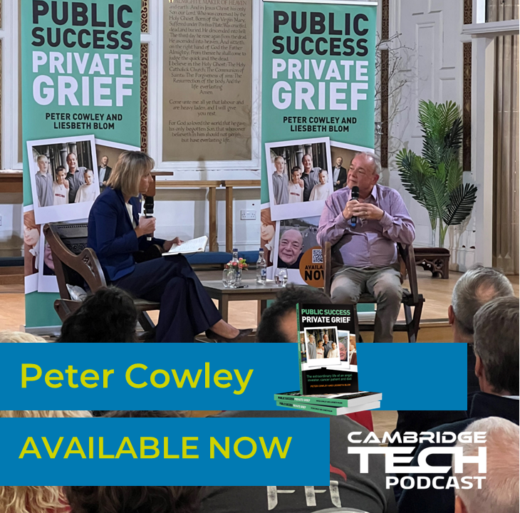 #CamTechPod is at the launch of @plcowley's latest book Public Success, Private Grief in which he details for the first time the succession of tragic events which have shaped his life and fuelled his relentless drive and ambition. Tune in via your chosen platform