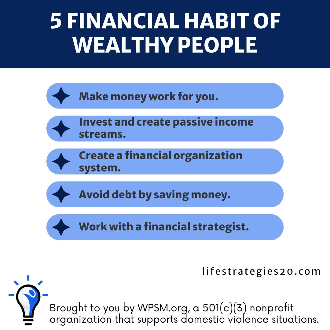 Adopt these habits and pave your path towards financial abundance. It's never too late to start. 

I can advise you on this and other money-saving tips. DM to know more.

#antomiuswise #lifestrategies #taxes #taxprofessional #financialliteracy #finance #businessman #NFL