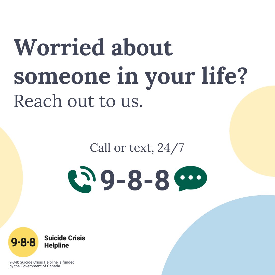 Not sure how to ask someone in your life if they're thinking about suicide? Call or text 9-8-8. We can help you, so you can help them. Learn more: 988.ca/get-help/im-wo…