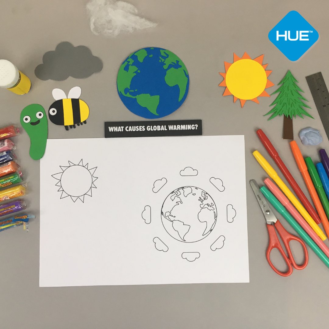 #Teachers! Need an #EarthDay #STEAM project? The HUE Global Warming Activity Guide includes optional activities, resources, templates, a storyboard, & a final video example with a script. FREE #teacherspayteachers download⤵️ ow.ly/v3ZN50RkbwK