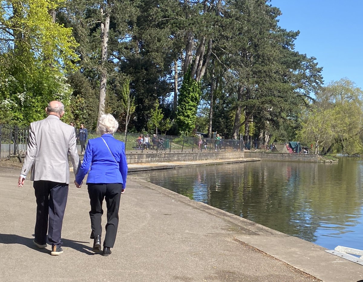 And the award for Roath Park’s best dressed and most romantic couple goes to…