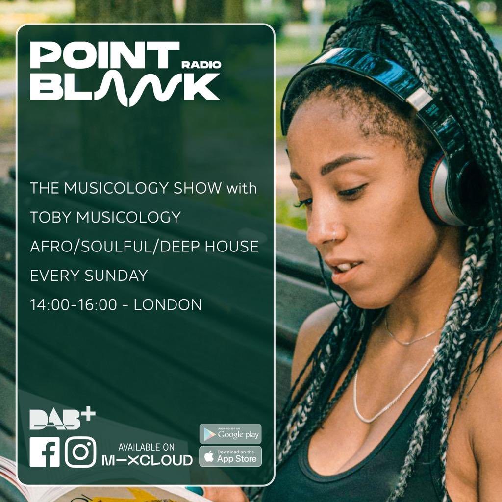 LIVE! In The House Today 1400-1600 pointblankradio.com “Alexa,Play PointBlank Radio “ DAB+ London Whattsapp:07743049123 #afrohouse #soulfulhouse #deephouse #RadioShow #dabradio @PointBlankFM