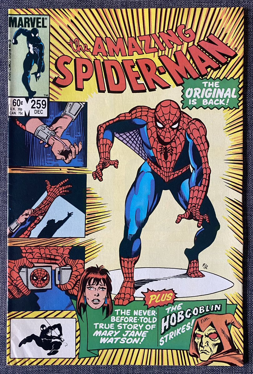 New back issue read! Amazing Spider-Man issue 259 by Tom DeFalco, Ron Frenz & Joe Rubenstein #SpiderMan