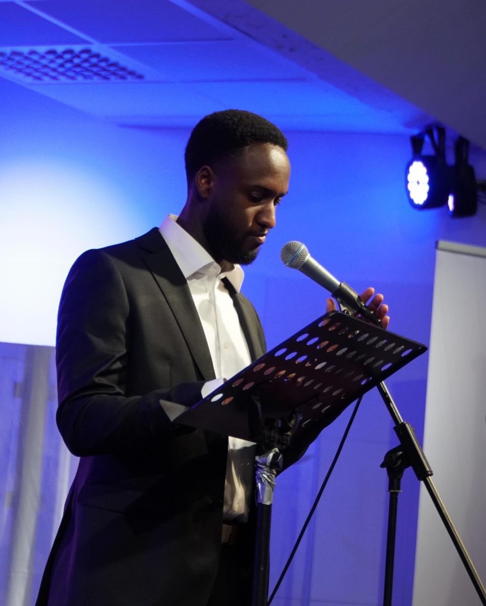 Hubert Shema, President of the Rwandan youth in Norway, spoke on the responsibility of the youth in carrying on remembrance of the victims of the 1994 Genocide against the Tutsi. He urged young people to actively participate in memorial services and raise awareness about the
