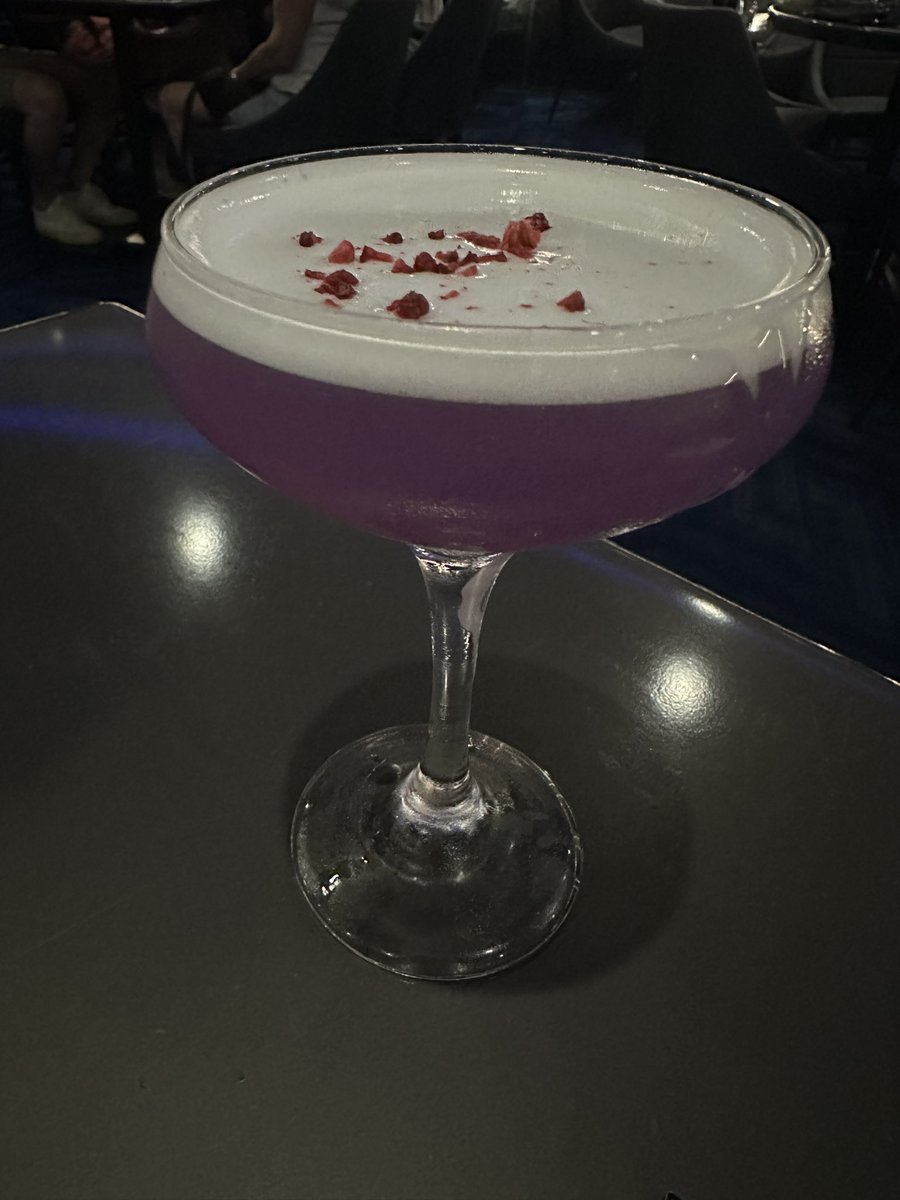 KaranEsch's tweet photo. When I weigh 800 pounds I’m blaming Disney. Salmon, elderberry liqueur drink, pork tenderloin and short ribs, and tuna. #beingfancy https://t.co/caIY1Of38m