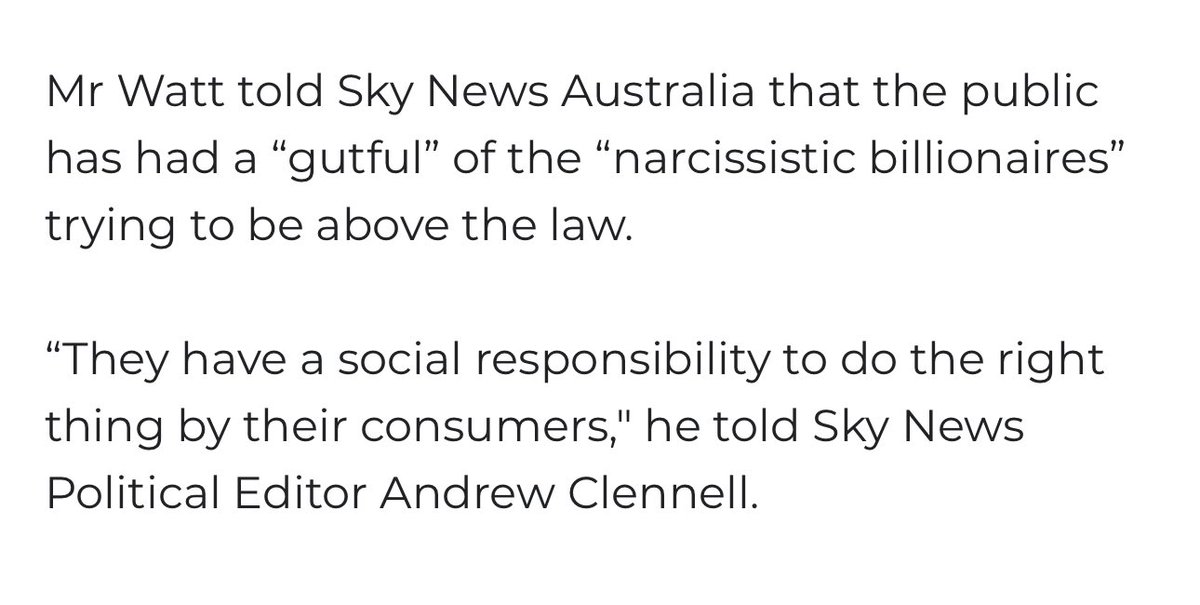 X does not have a “social responsibility” to remove content that Australian authoritarians like @MurrayWatt don’t like.