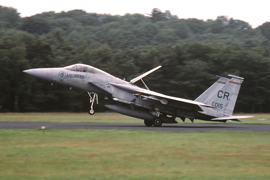 McDonnell Douglas F-15C Eagle 79-0015/CR. 1985.