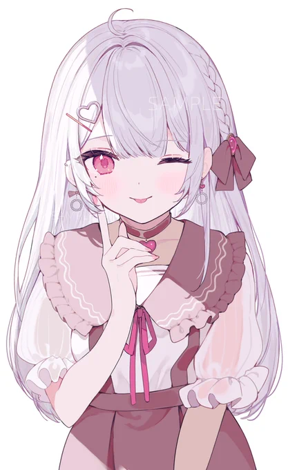 ╭━━━━━━━━━╮        お仕事のお知らせ╰━━━━v━━━━╯利香さん #kuroneko_datenn のサムネ用イラスト描かせていただきましたっ!差分いっぱい描いたので配信でみてね(1/2)#利香 #利香ちゃん 