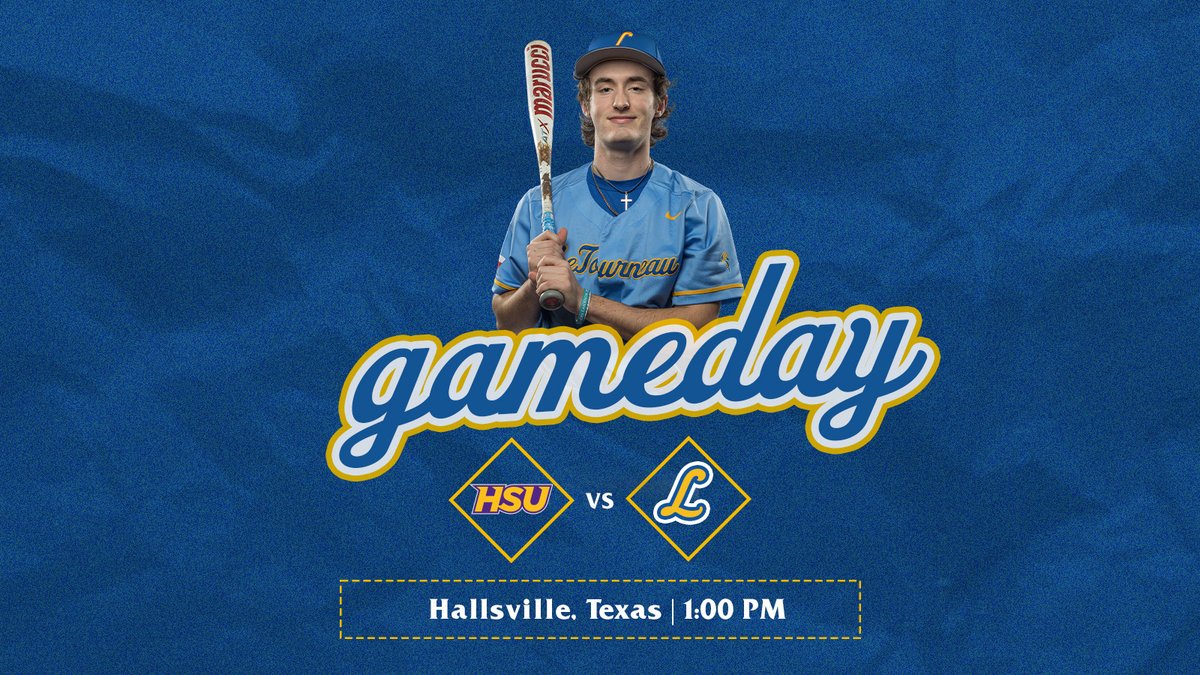 SUNDAY MATINEE @LETU_Baseball takes on Hardin-Simmons in series finale this afternoon in Hallsville. 🆚 Hardin-Simmons ⏰ 1:00 PM 📍 Hallsville, Texas (Hallsville HS field) 🎥/📊 letuathletics.com/live #LeTourneauBuilt #d3baseball