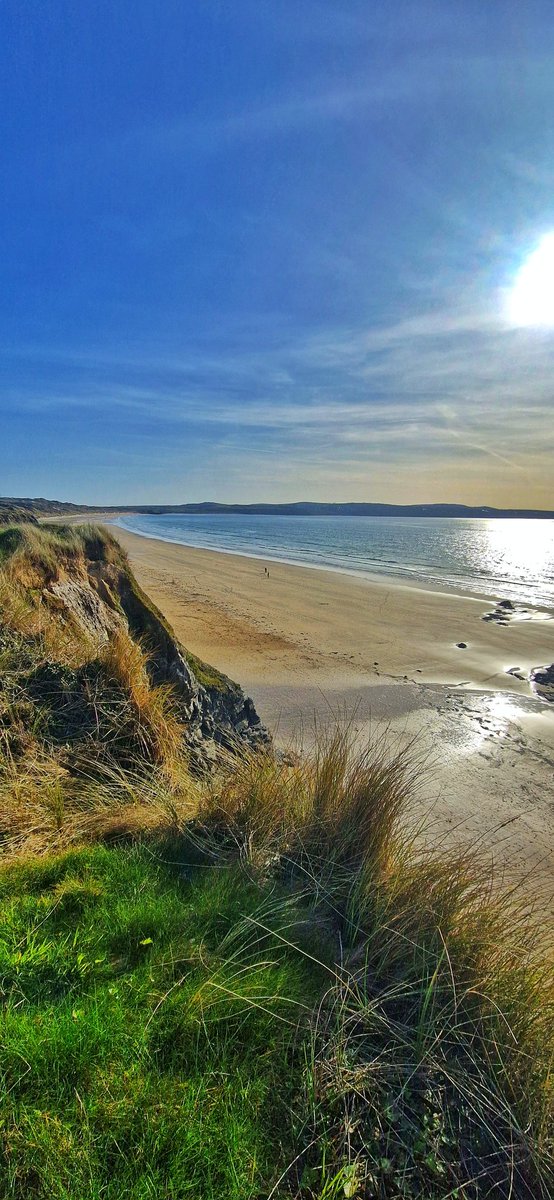 ❤️ Gwithian Towans Beach (Upton Towans Beach), St. Ives Bay (sandy beach) ❤️ #Cornwall