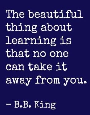 The beautiful thing about learning is that no one can take it away from you. #education #teachers #edtech #autism #sped #teachertwitter #leadershipmatters