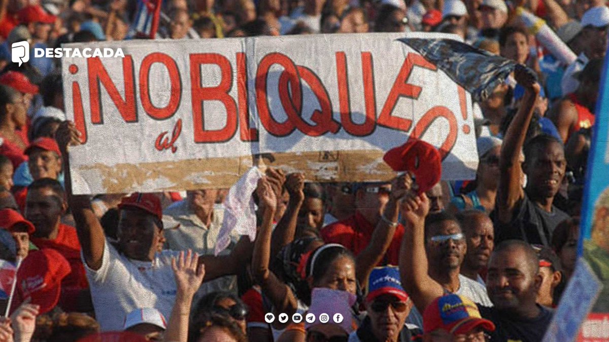 @BrunoRguezP #AbajoElBloqueo #MejorSinBloqueo ❤️🇨🇺❗💪