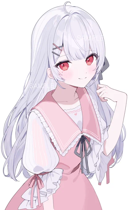 ╭━━━━━━━━━╮  お仕事のお知らせ╰━━━━v━━━━╯利香さん #kuroneko_datenn のサムネ用イラスト描かせていただきましたっ!差分いっぱい描いたので配信でみてね(2/2)#利香 #利香ちゃん 