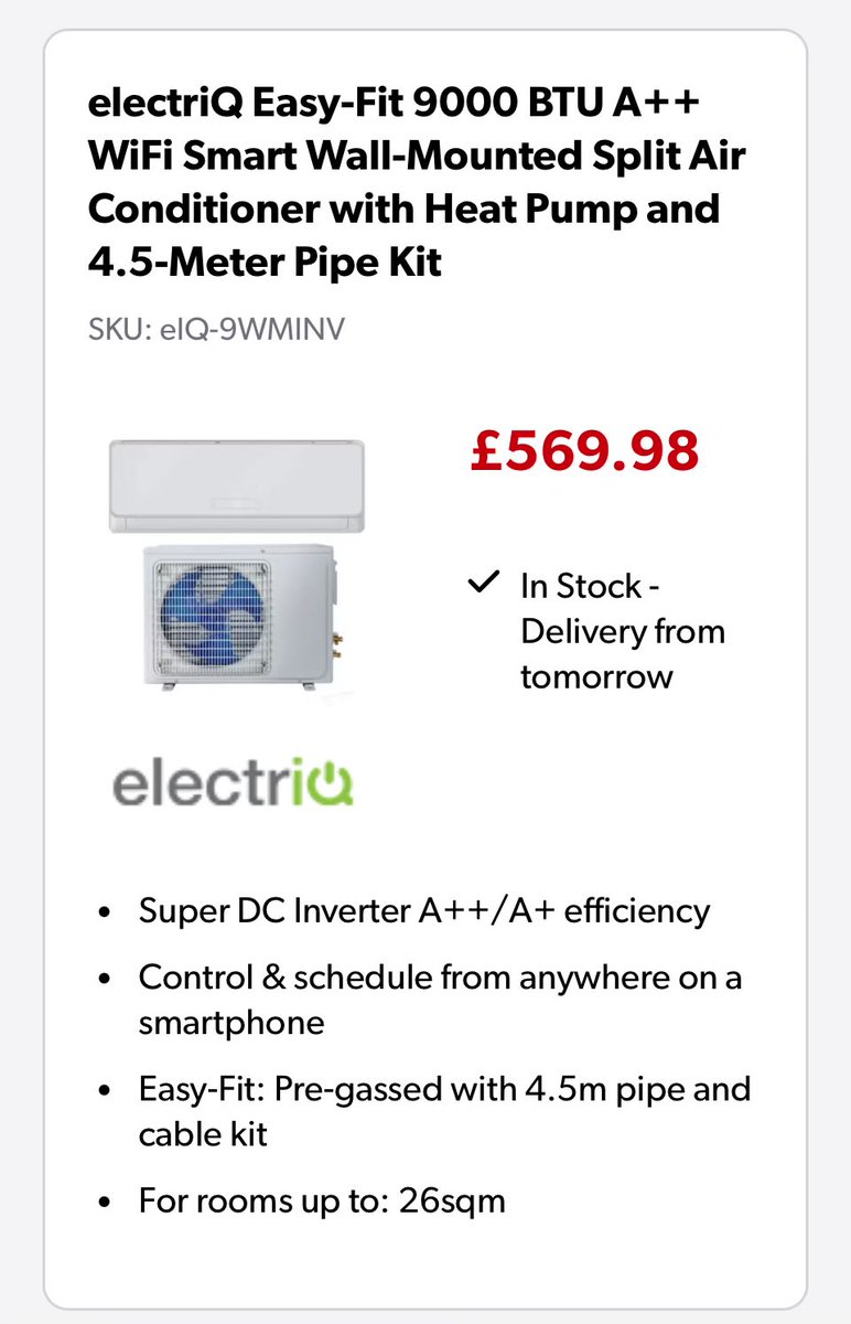 THE  affordable solution to house Heating

AIR conditioning
heat pumps at 1/10th cost of ‘wet systems’

Both heats and cools ~1:3+ Energy in:out. World economies of scale affordable
Not an expensive boiler swap, as used in offices aircondirect.co.uk/st/heat-pump-a… 
#stopBurningStuff @g__j