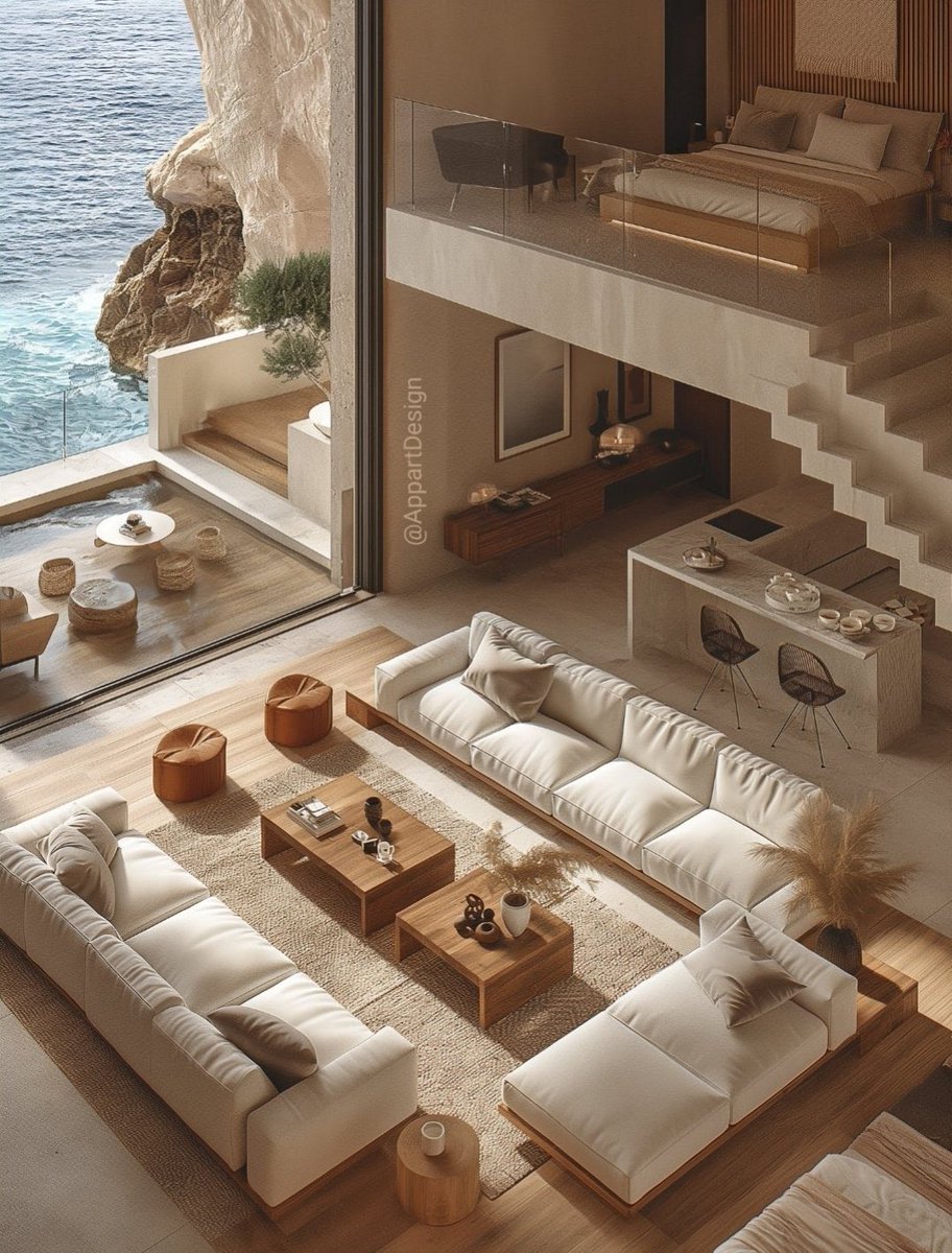 I'd never leave this loft apartment