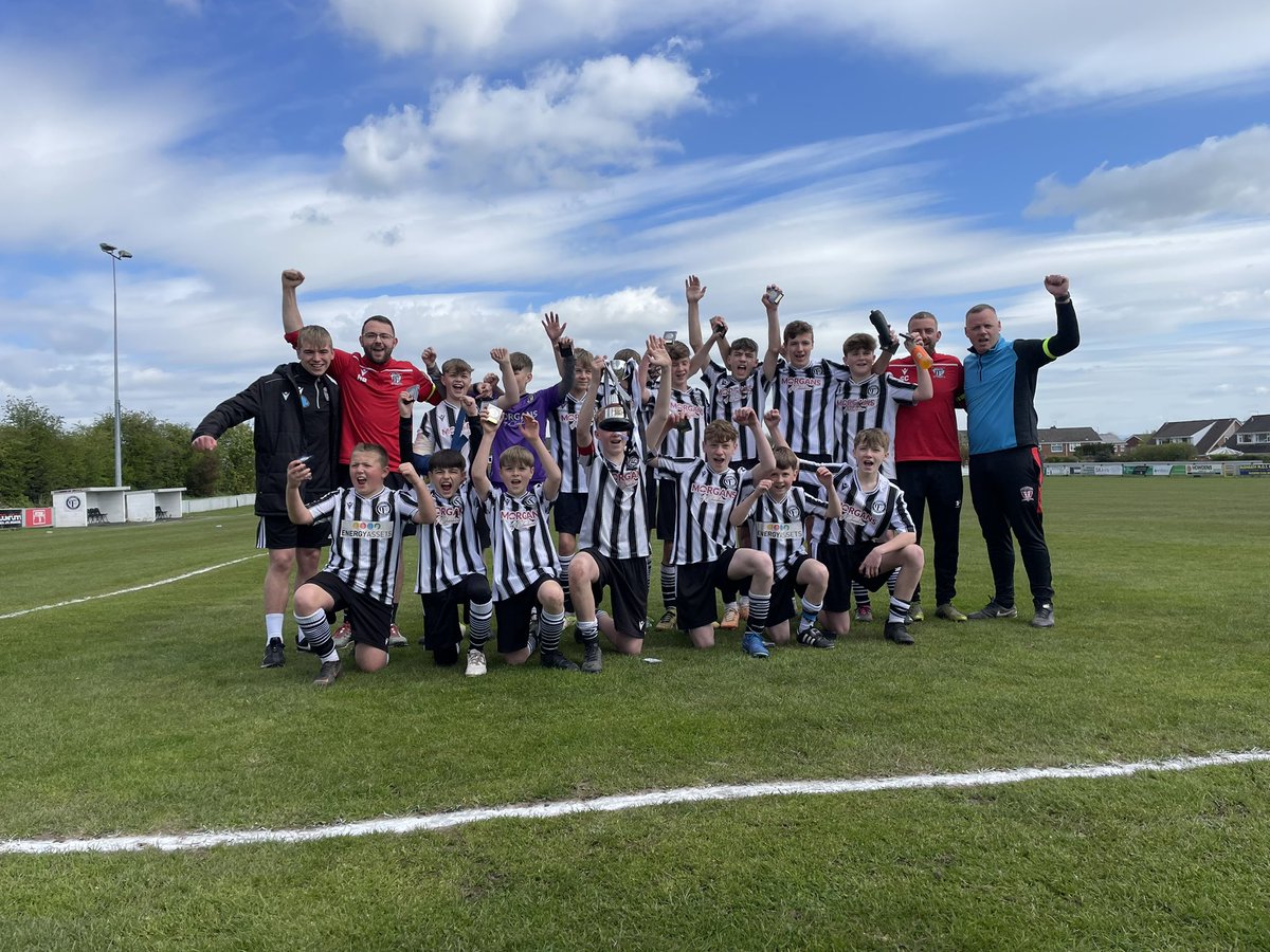Congratulations 🥳 to our U13s who won the MCDFA 🏆 5-4 on pens 👏🏻. Fantastic advert for Grassroots Football. Nothing between the two teams. Well done to everyone involved 🙌🏻⚽️.