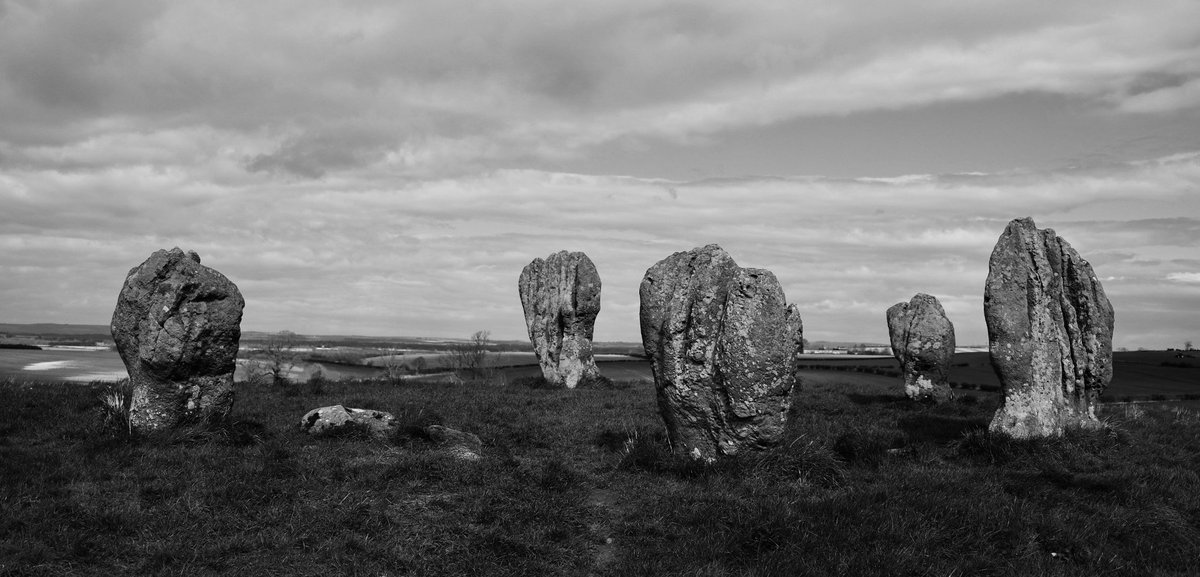 Duddo Five Stones, Northumberland. 

Or Duddo Four Stones according to @OSleisure (one was re-erected in 1903)

There used to be seven hence the old name - The Seven Turnip Pickers

Like many old things and places, names change with time, context and folk. 

#StandingStoneSunday