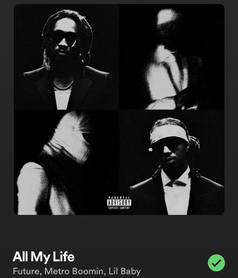 What a banger man Future x Metro ft. Lil Baby - All My Life 😮‍💨😮‍💨