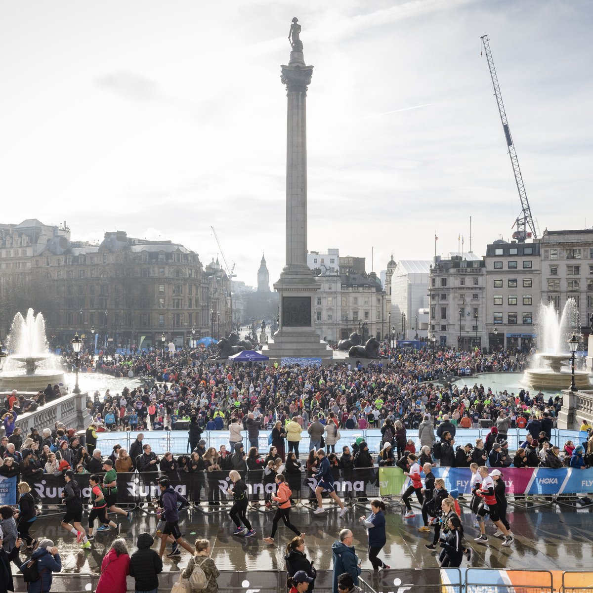 Who else is feeling inspired watching the streets of our capital come alive with thousands of runners today? 💙 Are you up for another epic London takeover next year? 🙋 A small allocation of places are available now ➡️ bit.ly/4aWol1q 🔗