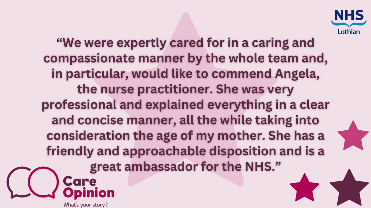 A relative has shared their Mother's experience being cared for in the surgical observation unit at the Royal Infirmary of Edinburgh 🏥 🗣️Tell us your story on Care Opinion here: ow.ly/qLyW50Qocaa
