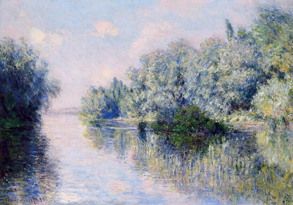 The Seine near Giverny, 1885
Get more Monet 🍒 linktr.ee/monet_artbot