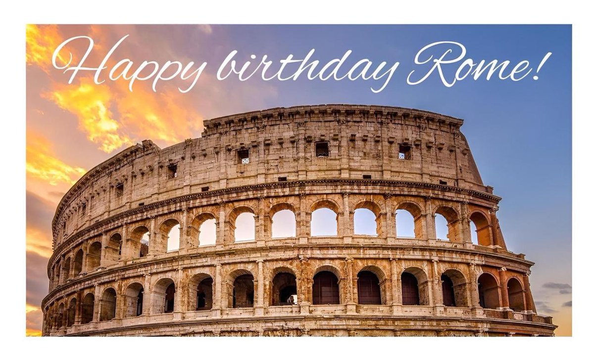 Happy Foundation Day #NatalediRoma to the people and Government of Rome, as well as the Consulate General in #KRI. Wishing beautiful #Rome continued progress, prosperity, and peace on its 2777th birthday!