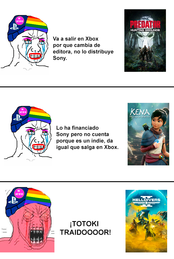 El insider que acertó todo el state of play de principios de año acaba de confirmar que Helldivers 2 se viene para Xbox este año.

El Karma les va a llegar antes de lo esperado a estos hdp 😂