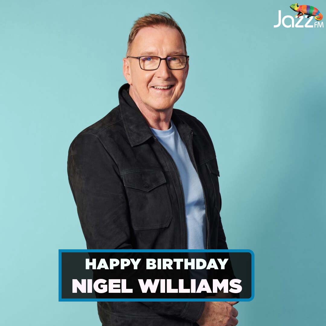 Happy Birthday to our very own Nigel Williams! 🎈 Your passion for jazz, soul & blues has brightened up our weekday mornings! Thank you for sharing some of the world's greatest music with us. Here's to many more years of incredible morning music to come 🎉 | #JazzFM @lovenigel