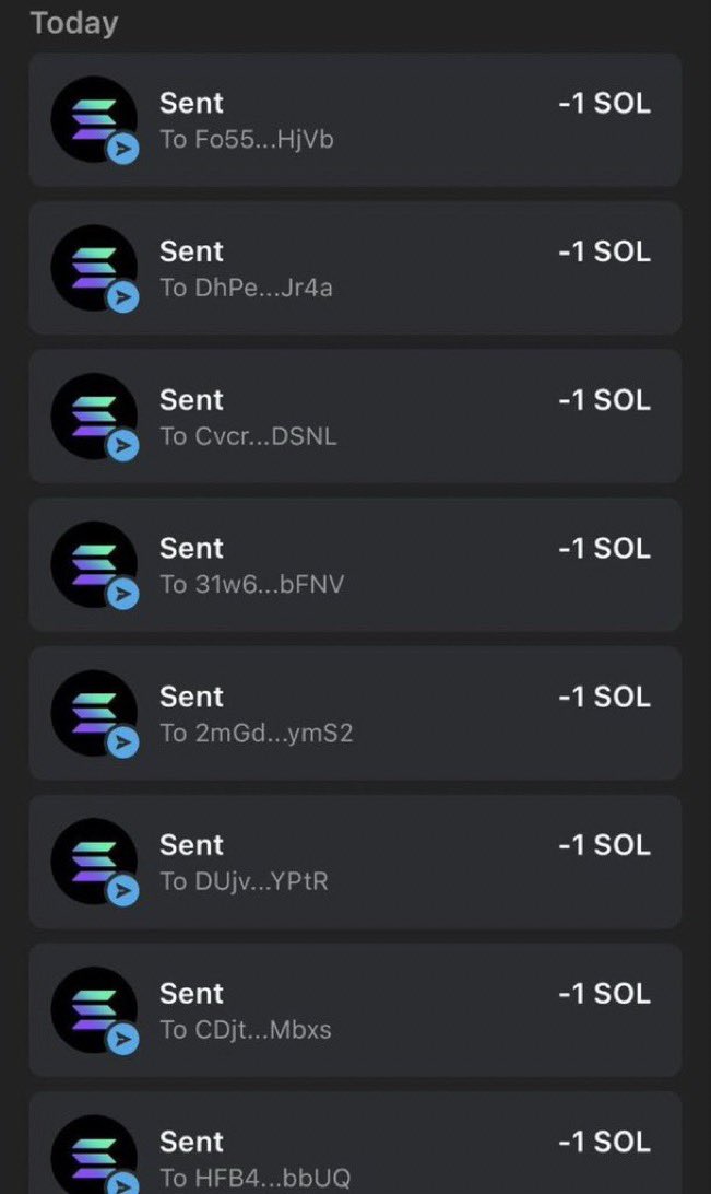 $SOL Airdrop open 🪂

Drop your $SOL address 👇🏻

Follow @dividendma 🔔 and Retweet 

Every wallet gets some $SOL

Check your wallet in 15 mins 👇👇