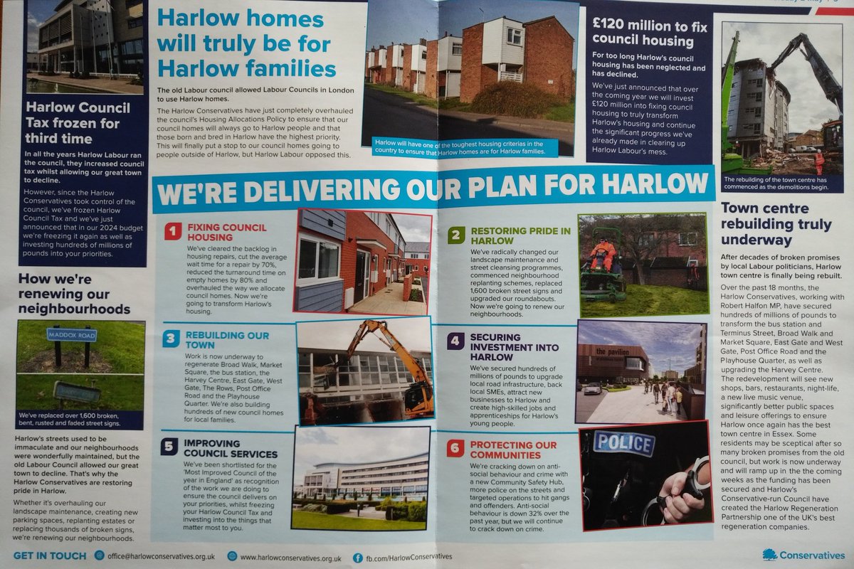 It's been another busy week in Sumners and Kingsmoor meeting with residents and sharing our plan for Harlow @HarlowTories #BigUpHarlow @yourharlow