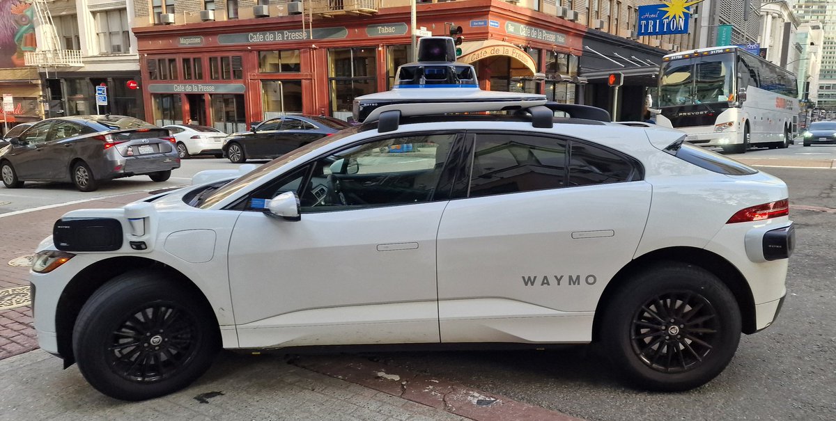 Unmanned Waymo vehicles are a common sight driving on the streets of San Francisco & attract little attention or concern. Not so sure I'd be confident to ride in one on one of the demanding mountain roads of Yosemite or Sequoia, though...