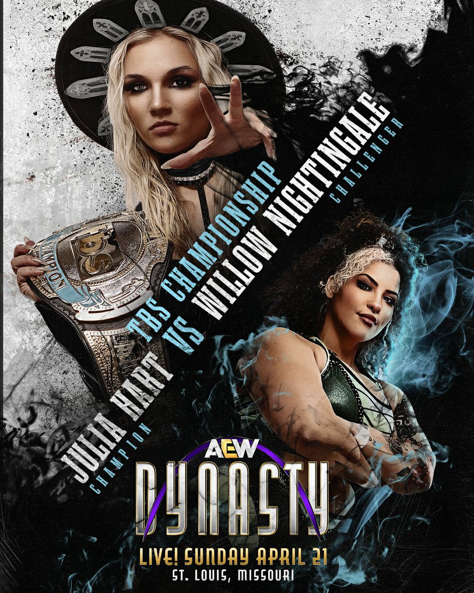 #AEW #DYNASTY #SUNDAYAPRIL212024 #RODERICKSTRONG #JULIAHART #TONISTORM