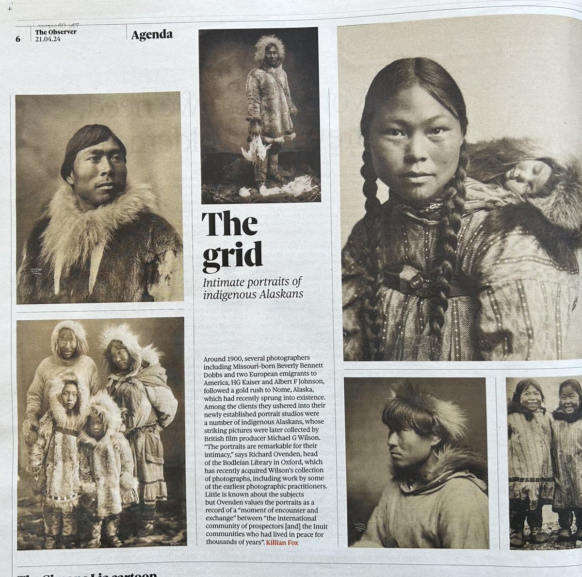 Pleased to be The Grid ⁦@ObsNewReview⁩ today, featuring images from a magnificent new addition to our photo collections ⁦@bodleianlibs⁩ from the Wilson Center, with thousands of albums & photobooks (all on our Archives & Manuscripts catalogue) available for research!