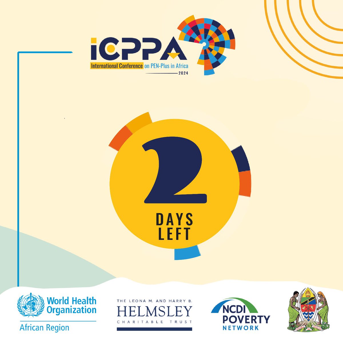 We must work to improve access to #NCDs care services for all, regardless where people live.

#ICPPA2024 starts in 2 days!

🗓️ Join us from April 23-25 as we explore ways to #BeatNCDs in Africa.

Register here: bit.ly/3JqN0zN

#EndingDiseasesInAfrica
