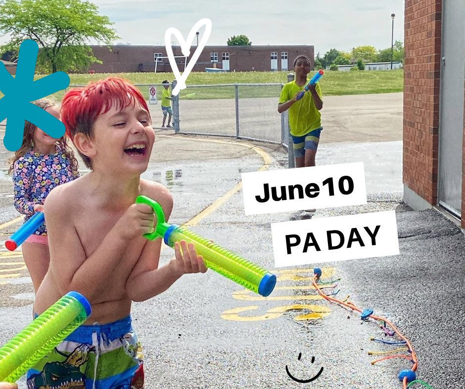 Have you registered for PA Day at #PLASP yet? Don't miss this fun and register today! On June 10th, at our PLASP, we will have water play, slime making, pizza party, ice cream making, and much more. Hope to see you all!