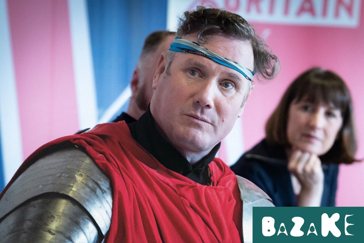 🚨 | BREAKING: A senior Labour source has confirmed members of the shadow cabinet are unhappy with Sir Keir Starmer once again dressing in traditional crusades style armoury costume, in celebratation of St George's Day. It is understood Starmer intends to go ahead in any event.