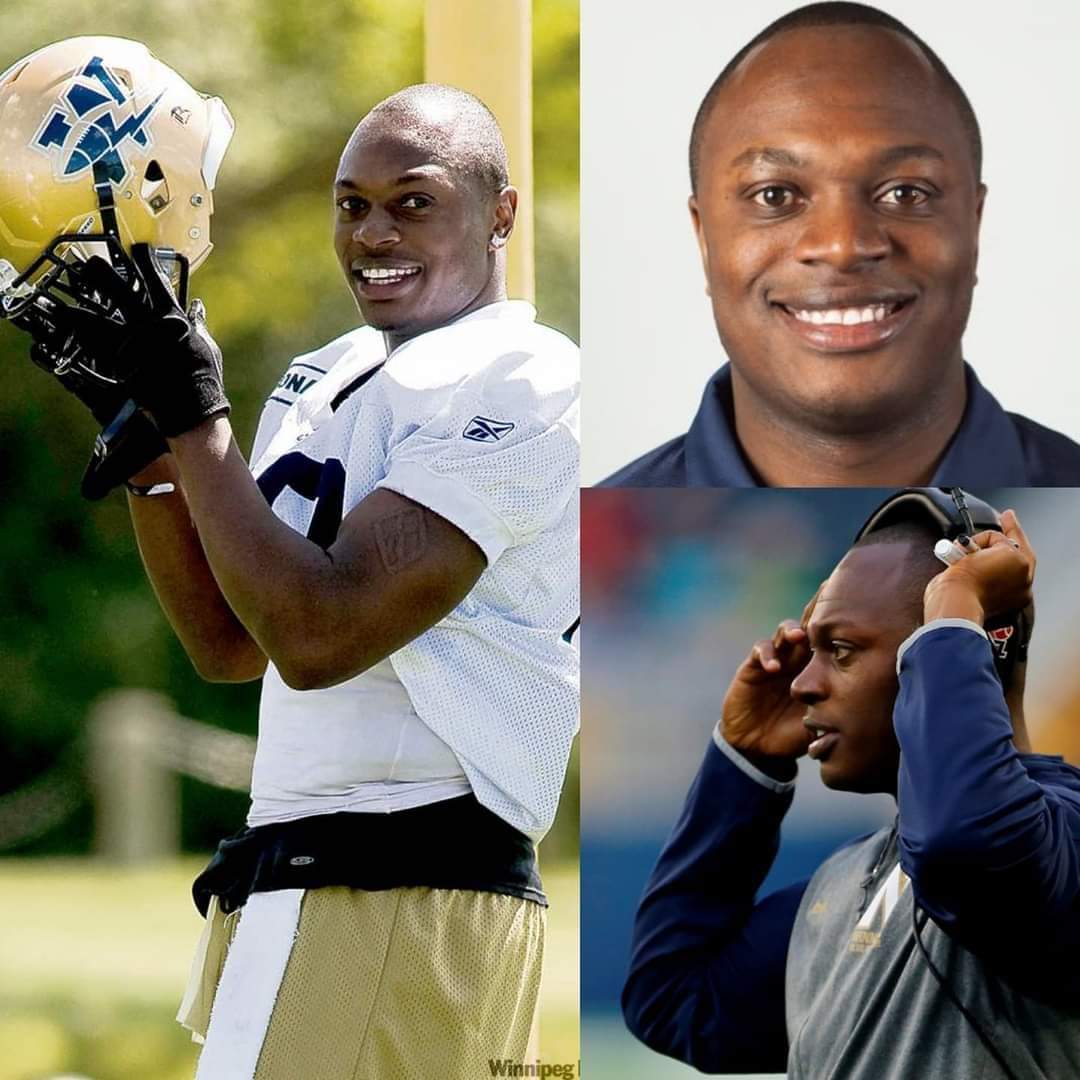 Happy Birthday to @Wpg_BlueBombers Alumni Obie Graves (RB 1981) & @GoElks Run Game Coord/Receivers Coach, #GREYCUP Champ (CGY 2008), Markus Howell (WR 2000-2004, 2010 & Receivers Coach 2012-2015). Have a great day!#OnceABomberAlwaysABomber @CFL_Alumni @Howell_Coach