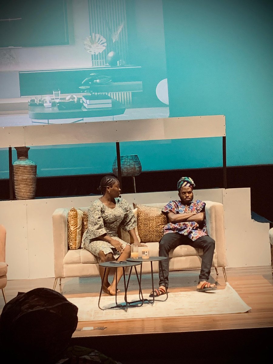 Day 2!
We go again!!!!!🥳🥳🥳🥳

You wanna know what's happening in this scene? Oya go get your tickets now o
shorturl.at/hB267
#TheManCalledFemi Stage Play Continues today!!!
See you at 7pm!!!🥳🥳