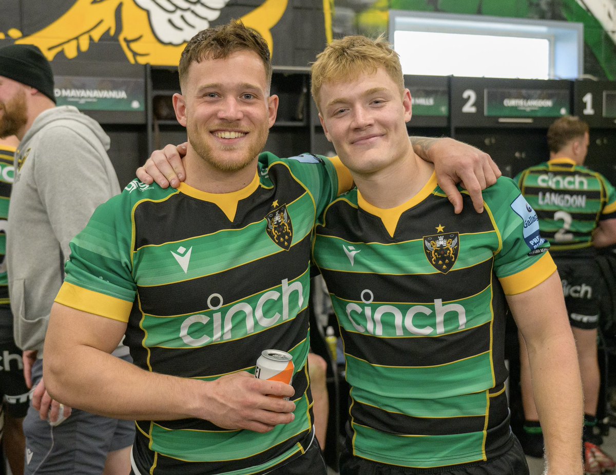 Congrats to @T_Seabz and @finsmithh, who both made their 50th @premrugby appearance in yesterday’s win 👏