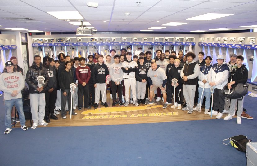 CityLaxNYC's tweet image. Thanks to @HofstraMLAX for its amazing hospitality yesterday with students from Curtis and Wagner high school. An experience they’ll never forget #Hofstra #HofstraPride