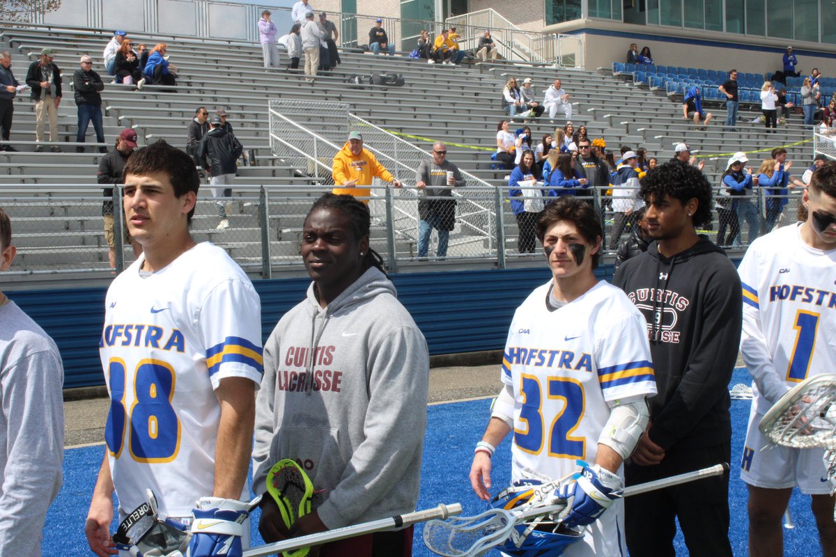 CityLaxNYC's tweet image. Thanks to @HofstraMLAX for its amazing hospitality yesterday with students from Curtis and Wagner high school. An experience they’ll never forget #Hofstra #HofstraPride