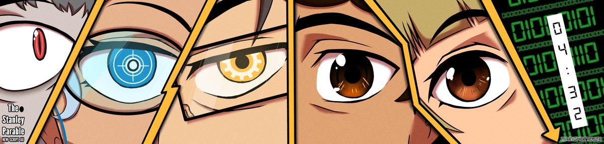 MarionetteJ2X's tweet photo. "Eyes Of Tenacity"
#TSP #TheStanleyParable #TSPUD #StanleyParable #TheStanleyParableNewScriptAU #TheStanleyParableUltraDeluxe #TSPNewScriptAU #Paraverse #NewScriptAU #MyArt https://t.co/1XWmDSiQP8