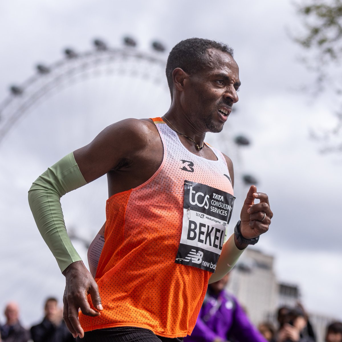 This is a @KenenisaBekele appreciation post ‼️

At the age of 41, Bekele finishes second at the @LondonMarathon in 2:04:15.

That's his fastest marathon since 2019 👏

#londonmarathon2024