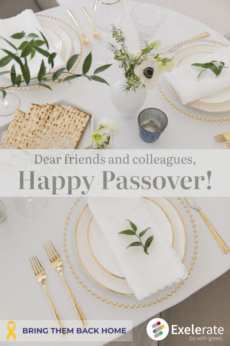 Happy Passover From Exelerate!