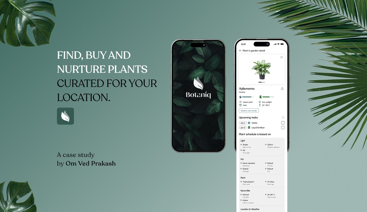 🚨 Case study alert🚨
Dive into the case study and let your love for plants blossom!
A big shoutout to <a href="/10kdesigners/">10kdesigners</a> , <a href="/abnux/">abhinav</a> &amp; <a href="/jayneildalal/">Jayneil Dalal</a> for their invaluable insights and tips!

medium.com/@omxdesigner/c…